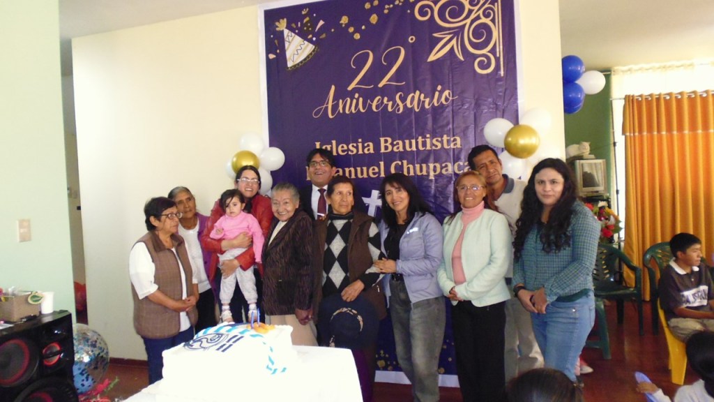 22° Aniversario de la Iglesia Bautista Emanuel&nbsp;Chupaca